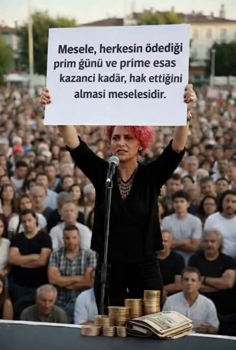 “Sadaka Değil Hak, Oyalama Değil Adalet!”