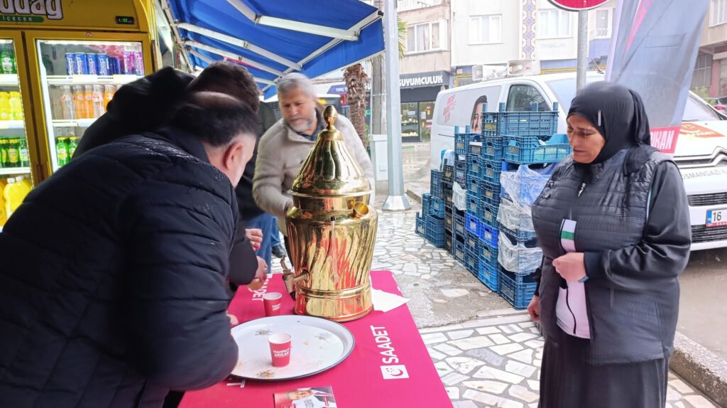 Saadet Partisi Osmangazi’den Gönüllere Dokunan Kış Buluşması