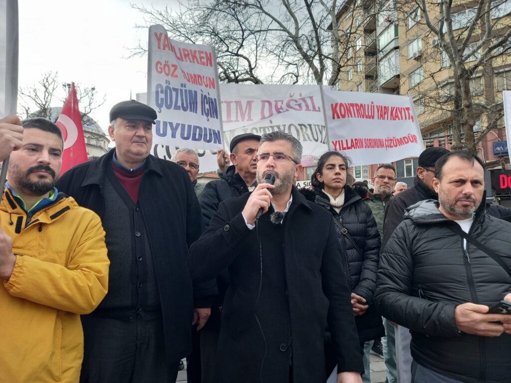 İmar Yasası Mağdurları Kalkışa Geçti: “Yıkım Çözüm Değildir!”