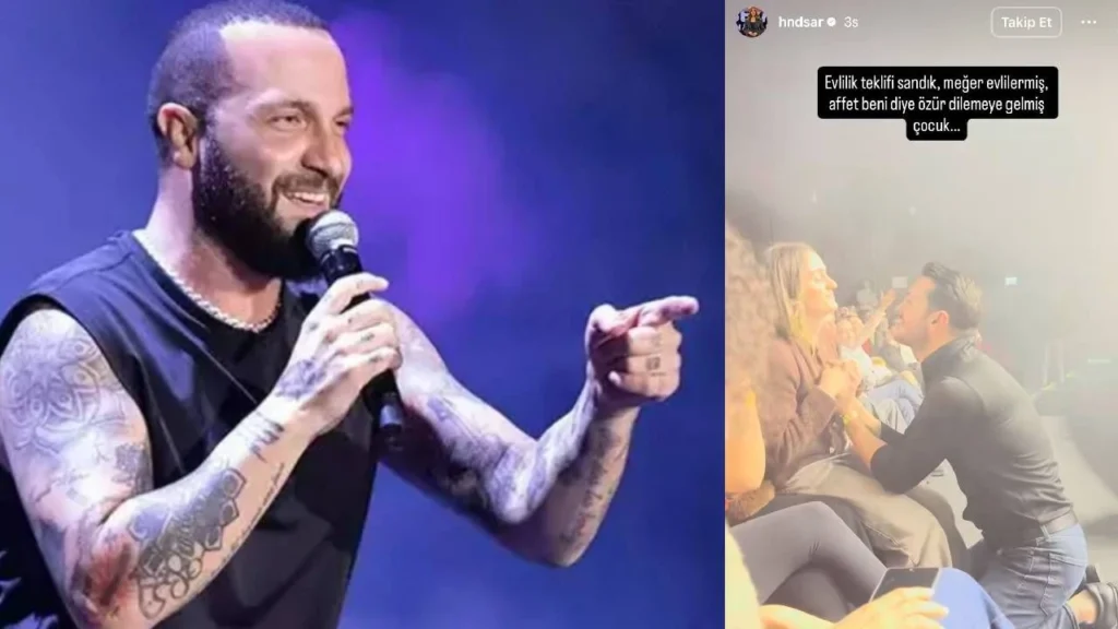 BERKAY KONSERİNDE DUYGULANDIRAN ANLAR