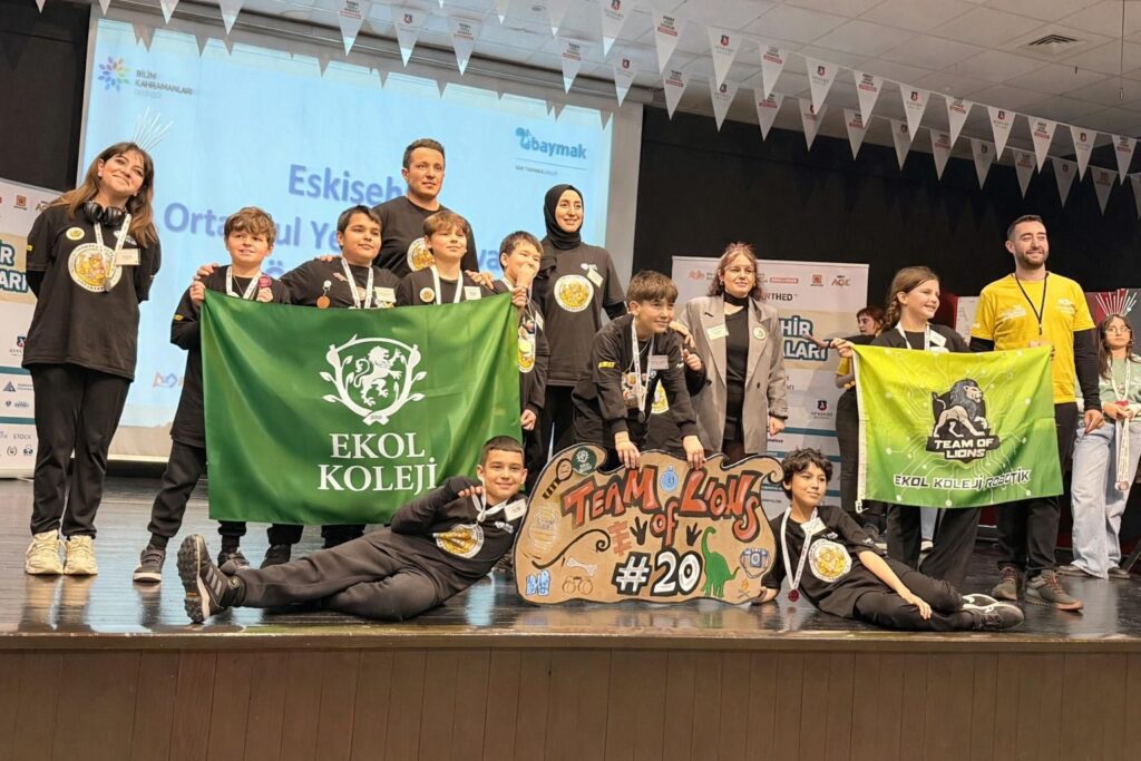 FIRST LEGO League’de Bursa’dan Ulusala Tek Bilet: Team of Lions Tarih Yazdı