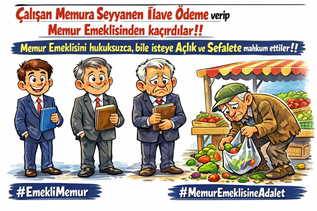 Memur Emeklilerine Seyyanen Artış Yansıtılmadı