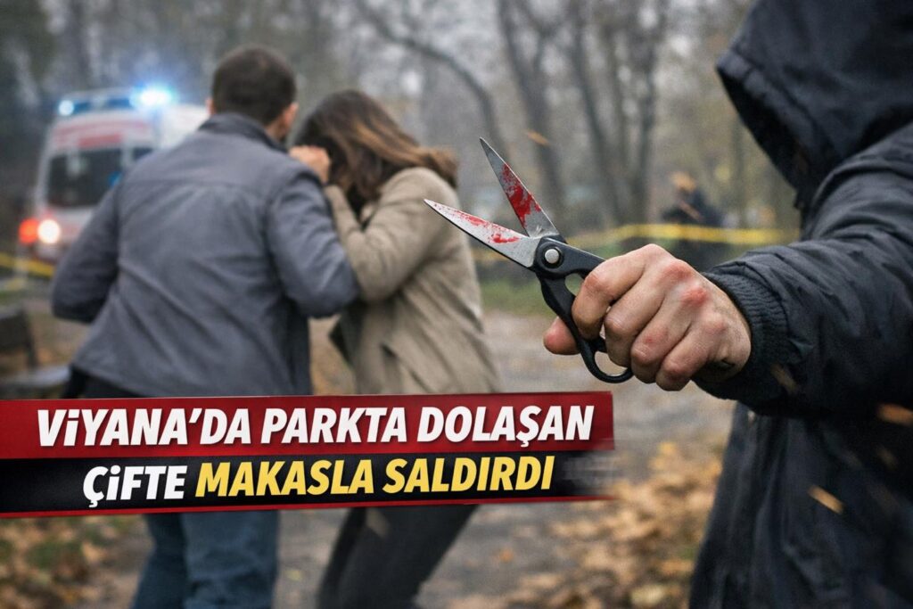 Viyana’da Parkta Dehşet: Çift Makaslı Saldırıya Uğradı, Şüpheli Çıplak Kaçmaya Çalıştı