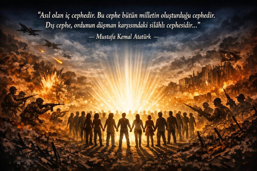 İÇ CEPHE: BİR ULUSUN AYNAYA BAKIŞI