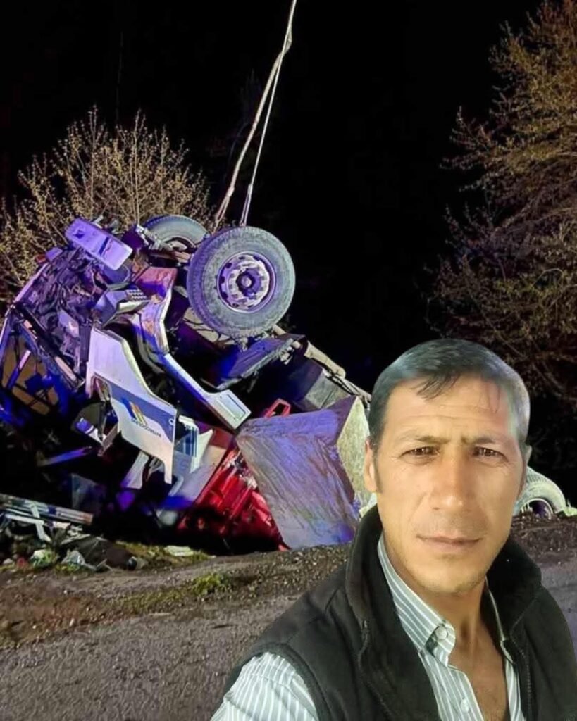 Alanya da kamyon şarampole devrildi: 1 ölü, 1 yaralı
