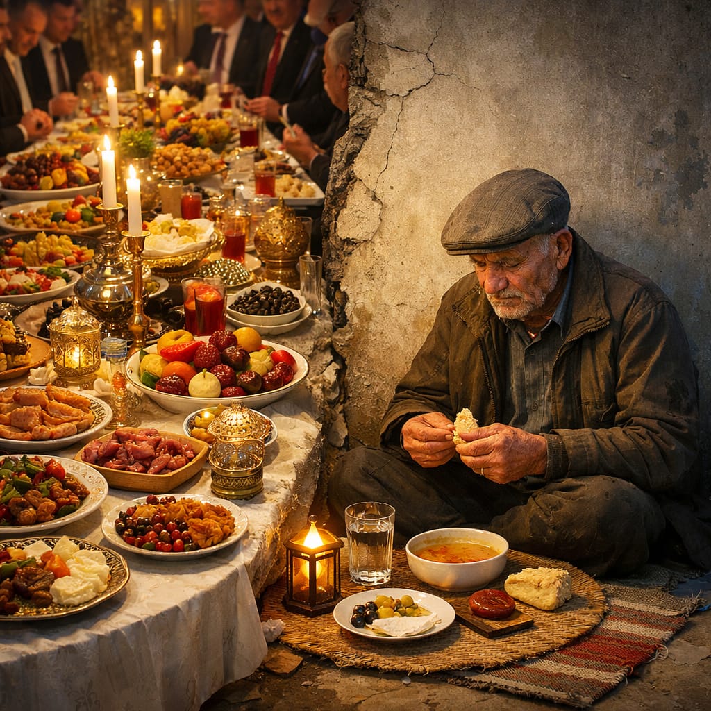BU NE PERHİZ, BU NE BAL KAYMAKLI İFTAR?