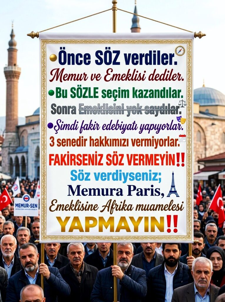 Memur Emeklisi Çöküşte