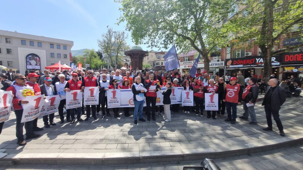 1 Mayıs’ta Emek, Adalet, Barış ve Demokrasi İçin Birleşelim, Değiştirelim!