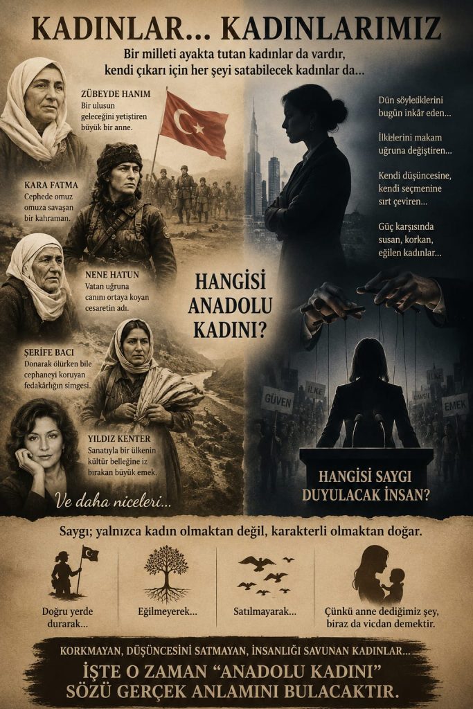 KADINLAR… KADINLARIMIZ