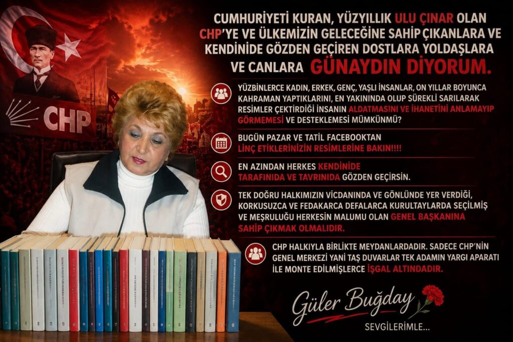 KÖTÜYÜ İYİ, VİCDANSIZI VEFALI, ERDEMSİZİ DEĞERLİ KILAMAZ, EMEK VE HALKA DÜŞMAN OLANI, ÜLKENİN GELECEĞİNİ TEK ADAMA İPOTEKLEYEN ŞAHSI AİLELERİNİZE BİLE KABUL ETTİREMEZSİNİZ.