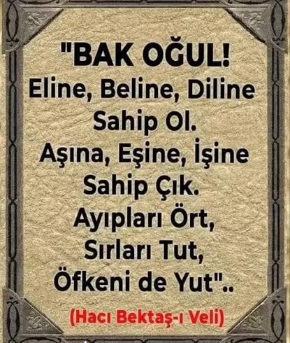 Eline, Diline, Beline Sahip Ol Aleviliğin Asırlardır Yol Gösteren Üç Büyük İlkesi
