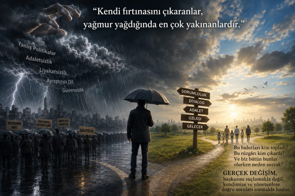 KENDİ FIRTINASINI ÇIKARANLAR