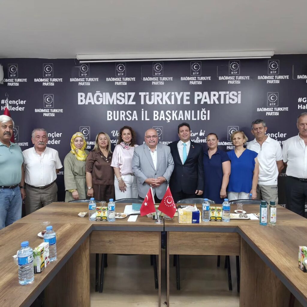 TEMAD Bursa Şubesi’nden BTP Bursa İl Başkanlığı’na Kapsamlı Ziyaret
