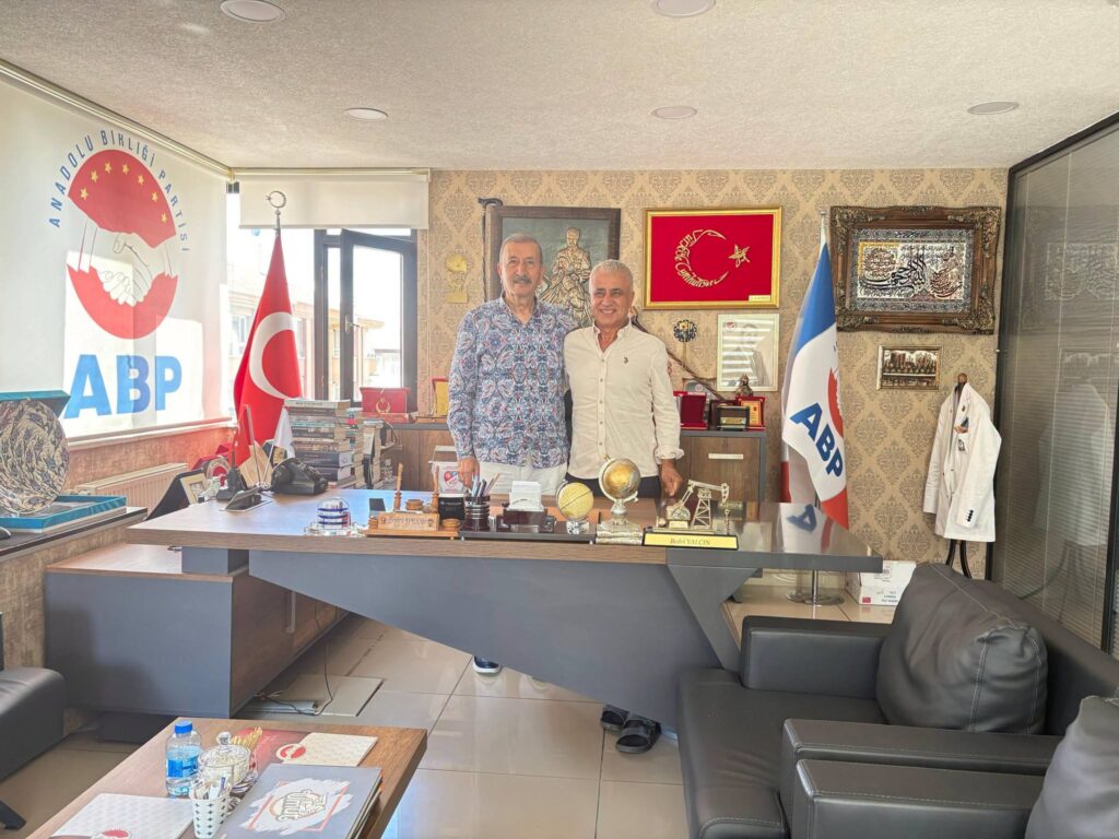 Yazar Ali Gültekin’den ABP Genel Başkanı Bedri Yalçın’a Ziyaret: Siyasette Diyalog Mesajı