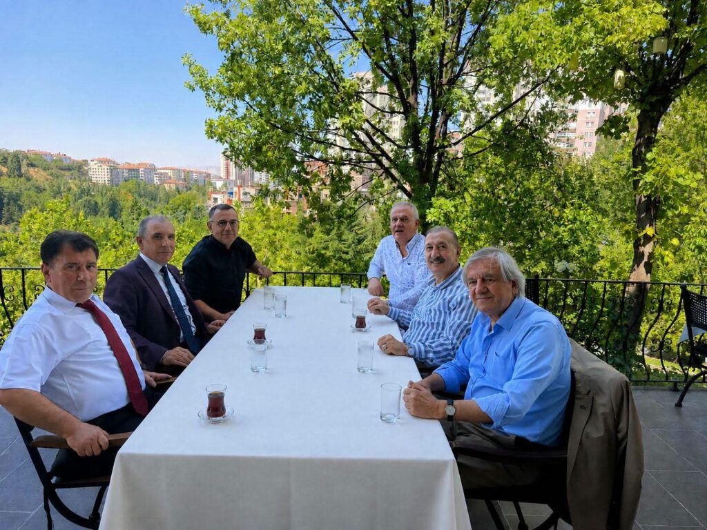 ABP Genel Başkanı Bedri Yalçın Ankara’da önemli isimlerle bir araya geldi