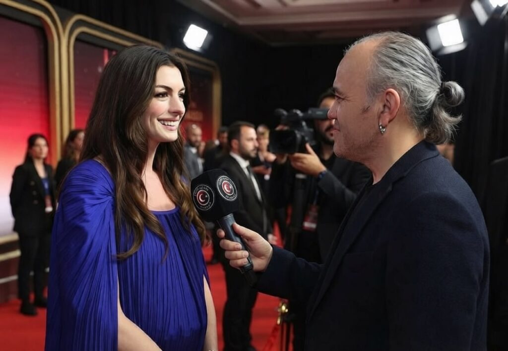 Habib Aytekin’den Anne Hathaway ile özel röportaj: Disney Legend Ödülü’nde duygusal anlar