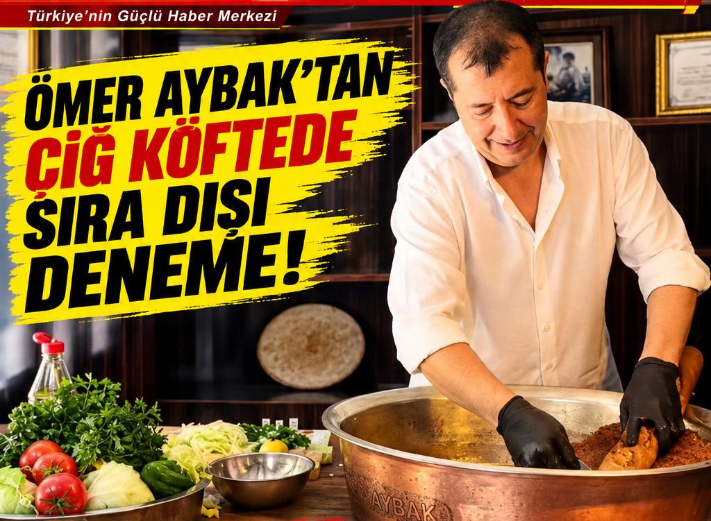 “Baget ekmeğe çiğ köfte yaptık!”