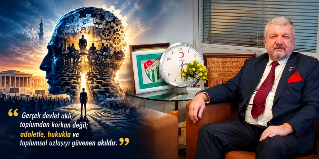 İç siyasetten dünya siyasetine: Hamit Şahin’den “devlet aklı” vurgusu