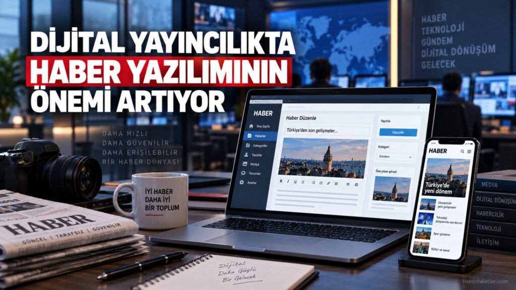 Dijital habercilikte teknoloji yarışı hızlandı: Haber yazılımları neden önem kazandı?