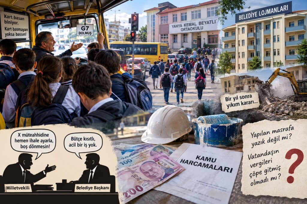 DOLMUŞTA YİRMİ DAKİKA