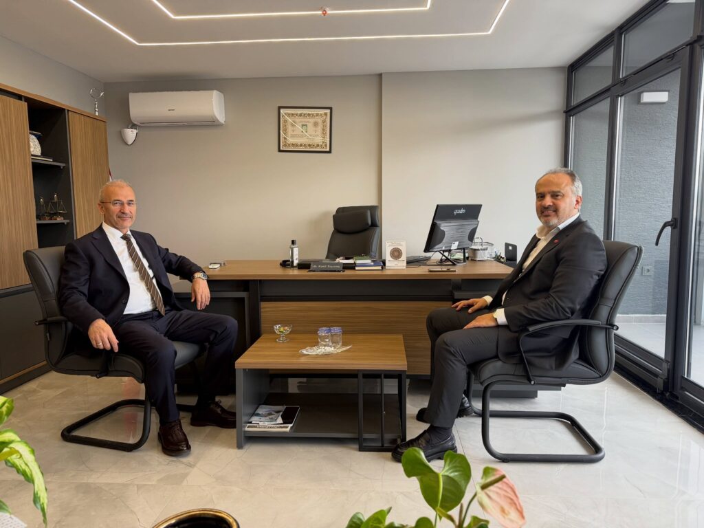 AK Parti Bursa İl Başkan Yardımcısı Kamil Bayramiç, Alinur Aktaş’ı Ağırladı