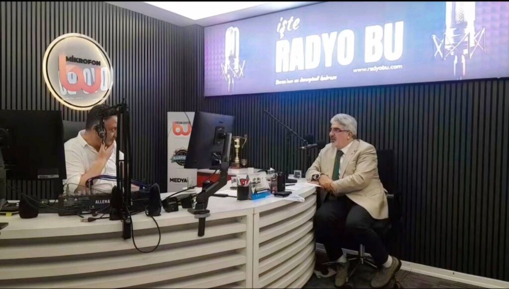 İBRAHİM ÖZACAR RADYO BU’DA BURSA’NIN EKONOMİSİNİ, ESNAFIN SORUNLARINI VE TARİHÎ MİRASINI DEĞERLENDİRDİ
