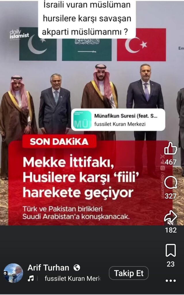 İsrail Politikası Üzerinden İktidara “Çelişki” Eleştirisi