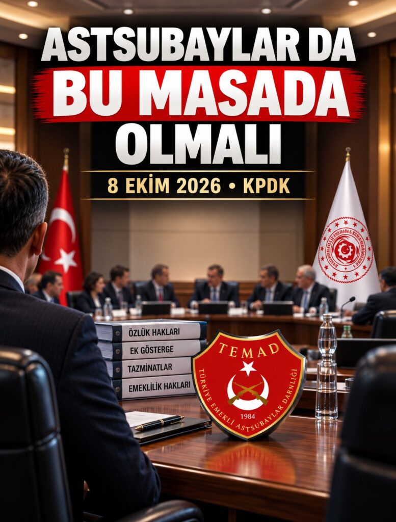 Ercan Aktaş: “Astsubaylar da Bu Masada Olmalı!”