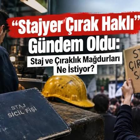 BURSA ÇIRAKLIK VE STAJ SİGORTASI MAĞDURLARINDAN ÇAĞRI: “BUGÜNÜN ÇIRAK, STAJYER VE KURSİYERLERİ, YARININ MAĞDURU OLMASIN!”