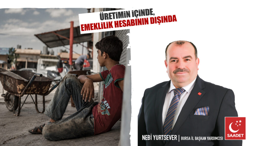 NEBİ YURTSEVER’DEN ÇIRAKLIK MAĞDURLARI İÇİN ÇAĞRI: “ÇIRAKLIKTA GEÇEN YILLAR YOK SAYILAMAZ”